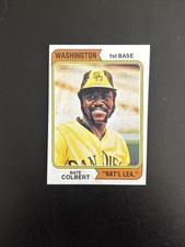 1974 Topps - Nate Colbert #125 Washington Variation