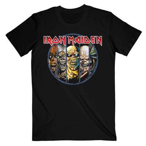 Iron Maiden tričko, 50 Trooper Charge White Black, pánské