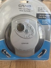 Craig MP3 CD Player With Earbuds