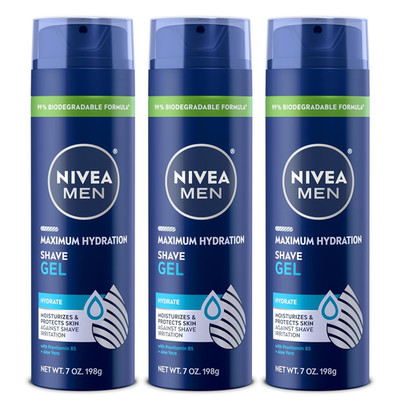 Maximum Hydration Shave Gel, with Aloe Vera and Provitamin B5, Shaving Gel for M