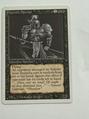 Magic: The Gathering   Revised Edition Hypnotic Spectre  M/NM