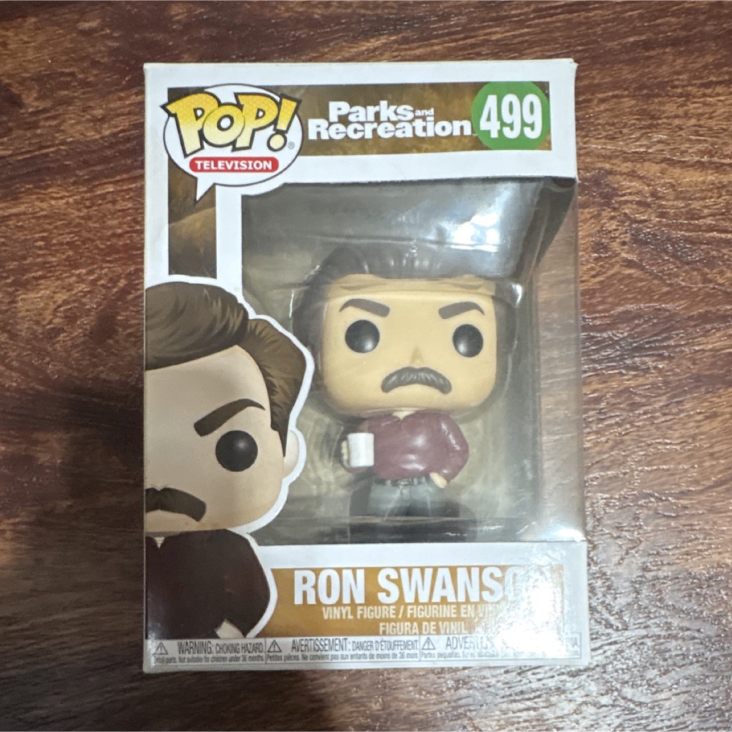 Funko Pop! Vinyl Parks and Recreation Ron Swanson #499 Figur