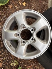 1998-02 Toyota Land Cruiser 16 X8 Silver Alloy Wheel Rim Single Oem No Cap
