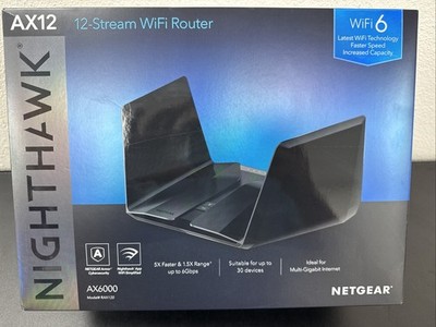 NETGEAR Nighthawk AX12 Dual-Band 12-Stream Wi-Fi 6 Router