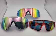Bulk Lot of 3 Sporty/Outdoors Sunglasses Designer Style Set