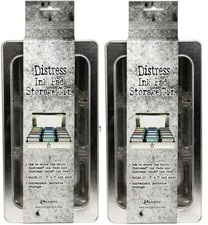 Tim Holtz - Ranger Distress Ink PAD TIN, Bundle of Two