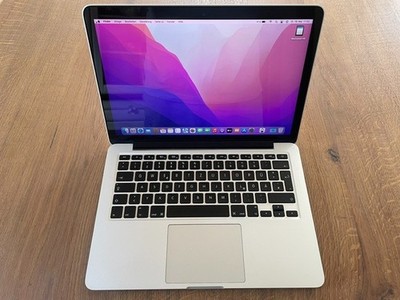 Apple MacBook Pro A1502 Bj 2015 13  i5,2,7GHz 128GB,8GB mit org.Ladegerät u. OVP