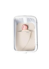 Wrap Sheet – Anti-Rollover Safe Sleep Blanket for Newborns – Fits Bedside Sle...