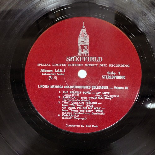 LINCOLN MAYORGA & DISTINGUI SHEFFIELD LAB LAB1 US VINYL LP - Foto 2 di 2