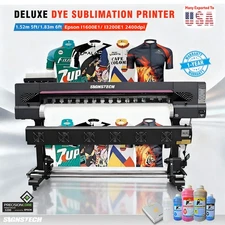 1520mm 60" Large Format Dye Sublimation Printer For Heat Transfer Paper I3200A1