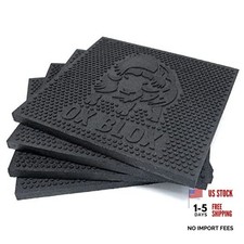4-Pack RV Jack Stabilizer Pads 12x12x0.75 - Slip-Resistant RV Jack Pads -