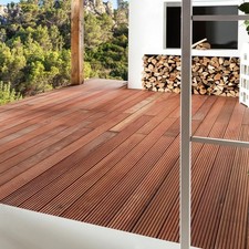 Deckboards Yellow Balau 21x145mm Grooved and Smooth Bundle of 56 pieces @ 3.050M