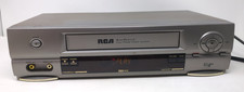 RCA VR555 VCR Video Recorder VHS Player 4 Heads AccuSearch Tested No Remote