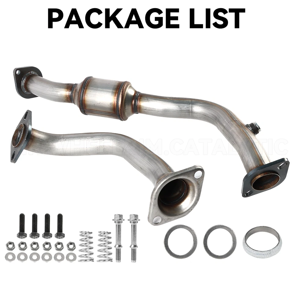 Fits 2013 TO 2018 Toyota Rav4 2.5L Front Pipe & Rear Catalytic Converter Foto 2 de 4