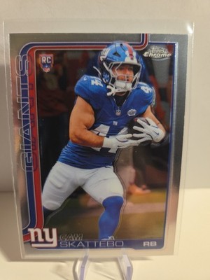 2025 Topps Chrome - Rookies Cam Skattebo #331 (RC)