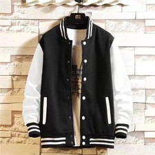 Unisex Varsity Style Fashion Letterman University College Baseball Jacket