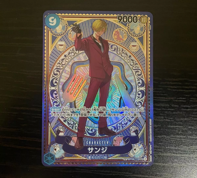 One Piece Japanese Sanji OP06-119 [SP PAR OP11] A Fist of Divine