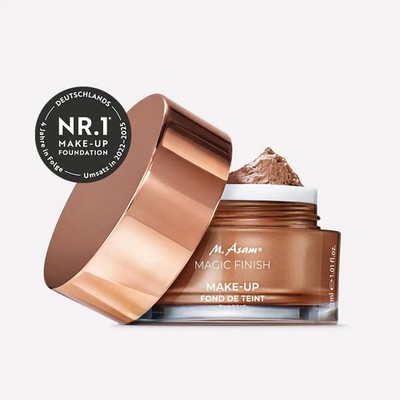 m asam magic finish make-up mousse classic
