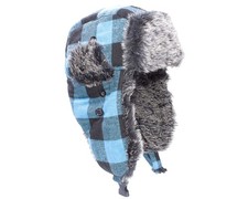 Mens Winter Trapper Hat with Ear Flaps, Warm Fur Aviator Hat for Extreme Cold...