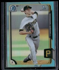 2015 Bowman Draft #77 Brandon Waddell Chrome Blue Sky Refractors