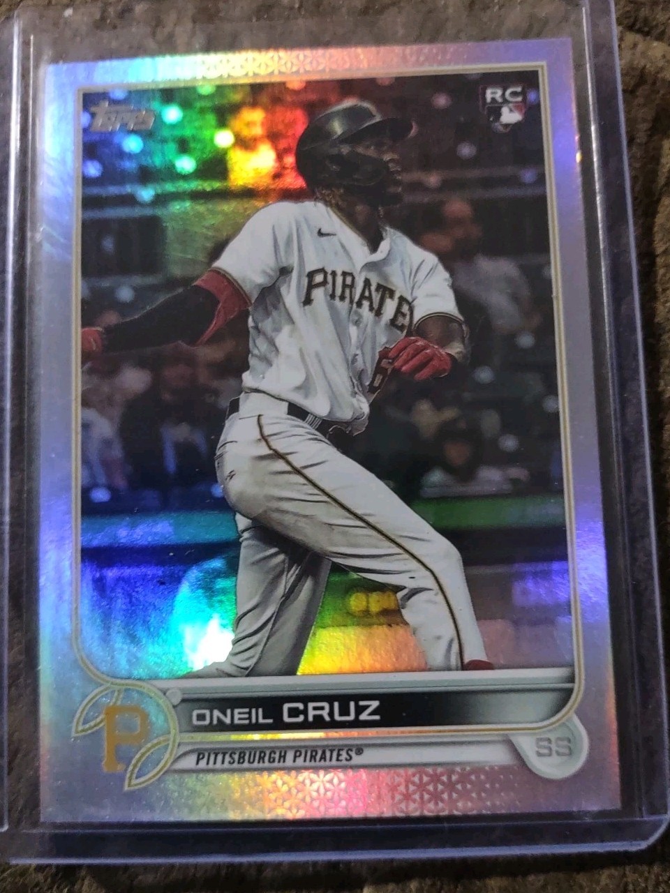 2022 Topps Series 2 - Oneil Cruz #537 Rainbow Foil (RC)
