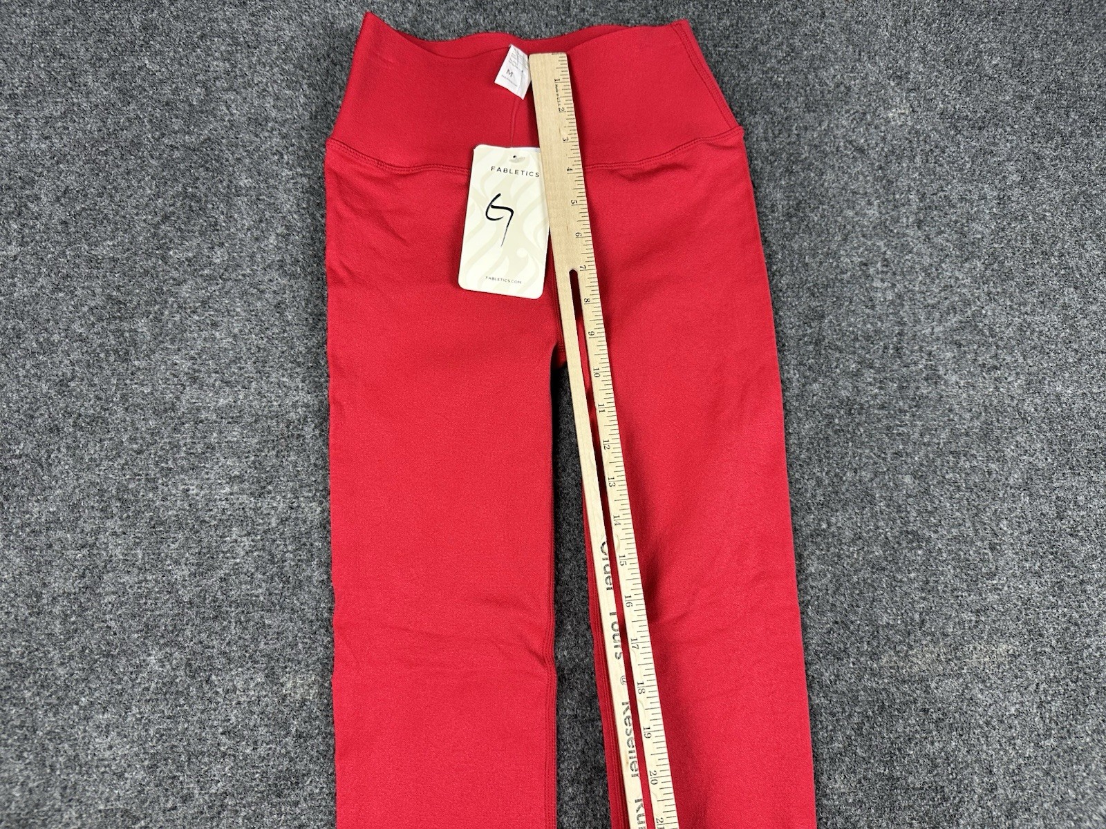 FABLETICS SCULPTKNIT Red COMPRESSION Leggings Ath… - image 2