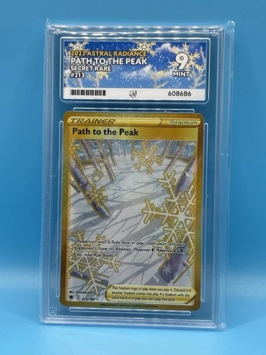ACE 9 Path To The Peak 213/189 Secret Rare 2022 Astral Radiance Pokemon TCG