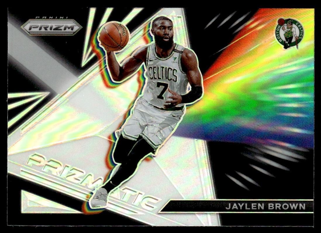2021-22 Panini Prizm Prizmatic Silver Jaylen Brown #16