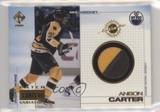 2000-01 Pacific Private Stock Game-Used Gear 139/190 Anson Carter #48 Patch n1u
