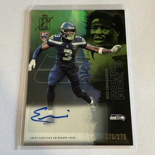 2025 Topps Signature Nick Emmanwori Rookie Class Autographs (RAW)