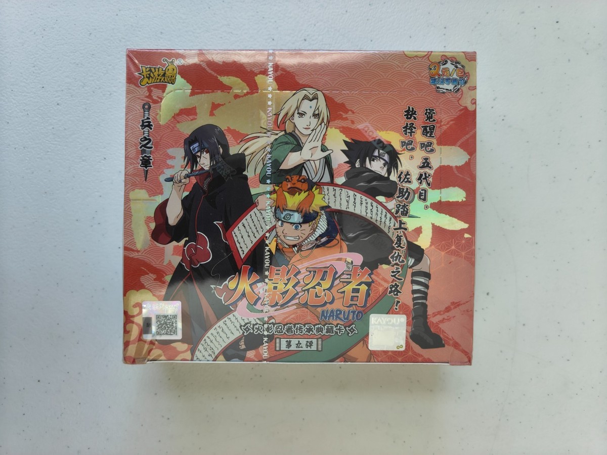 Naruto Kayou Booster Box Tier 2 Wave 9 TCG CCG Trading Cards 30
