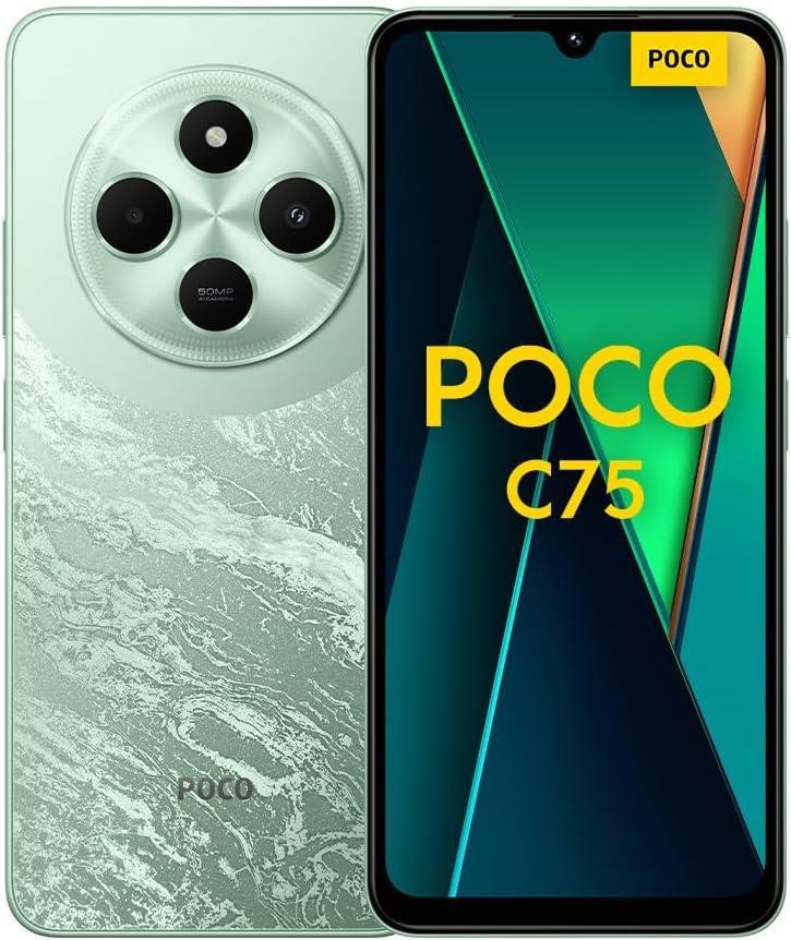 新品未開封 POCO C75 グリーン6GB+128GB simフリー Xiaomi Poco C75 - SIMフリースマートフォン通販