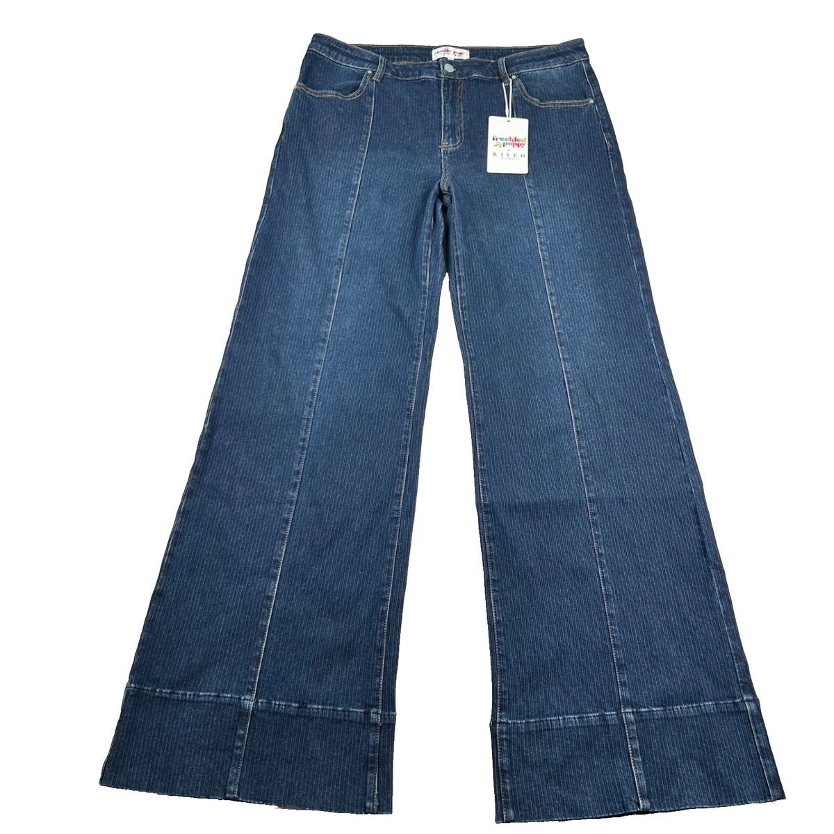 Blue Striped Jeans for Women for sale | eBay