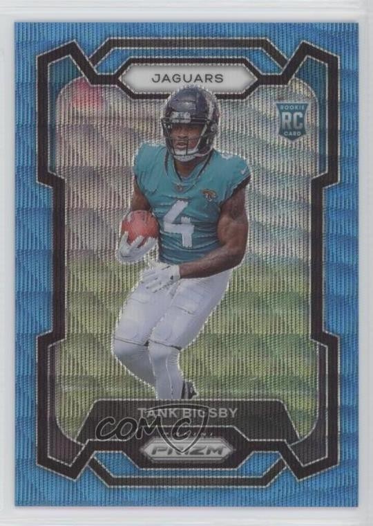 2023 Panini Prizm Rookies Blue Wave 47/199 Tank Bigsby #348 Rookie RC 19fe