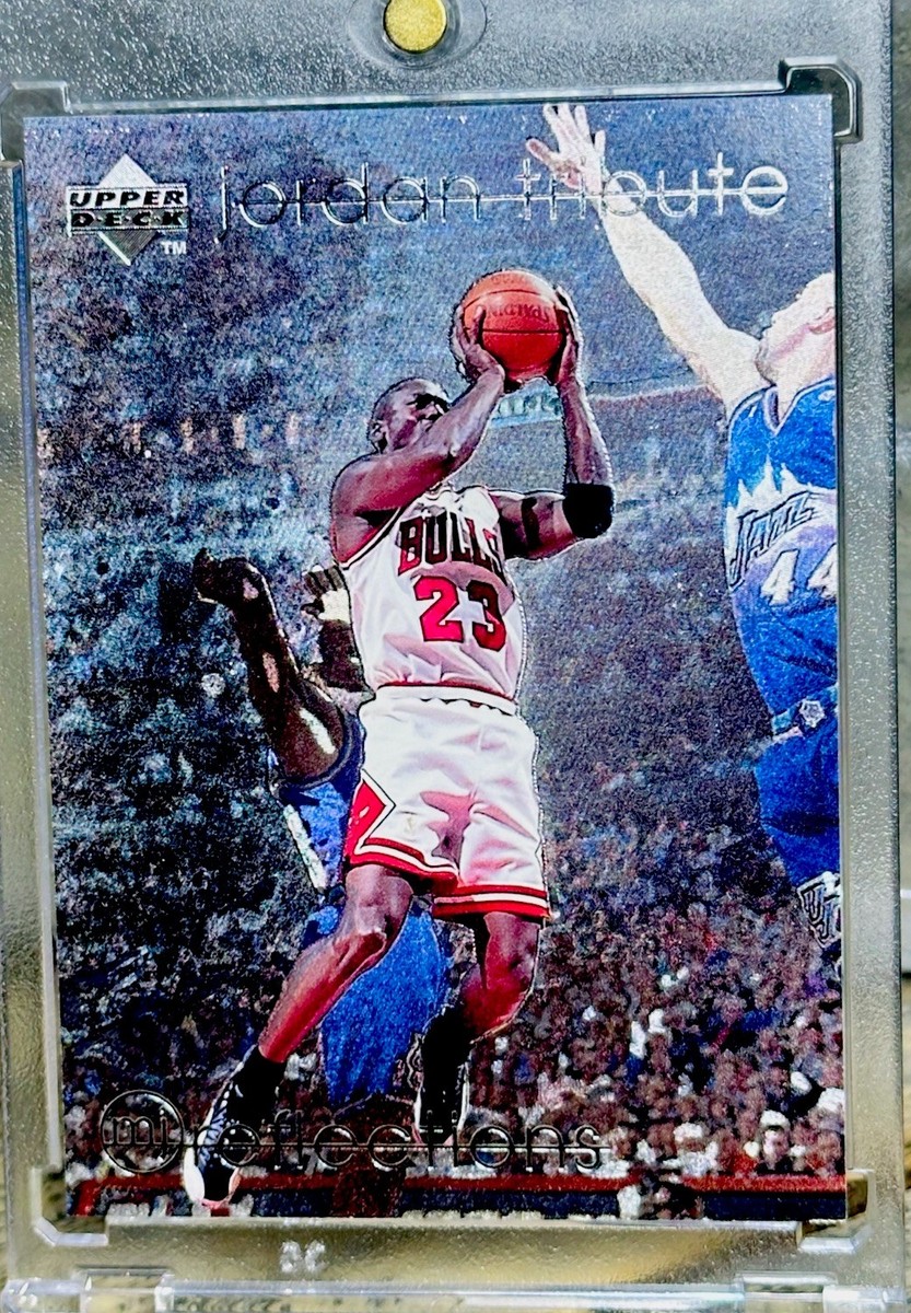 Michael Jordan Card 90's INSERT RAINBOW HOLO FOIL RARE SSP