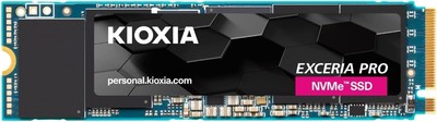 Kioxia EXCERIA PRO NVMe M.2 2280 1TB PCIe 4.0 x4 BiCS FLASH TLC SSD LSE10Z001TG8