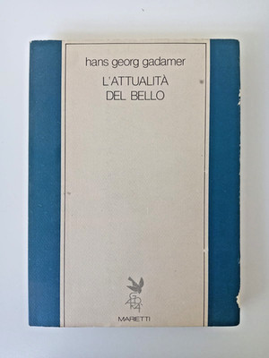 DIE AKTUALITÄT DES SCHÖNEN - HANS GEORG GADAMER - MARIETTI 1986 - ERSTE AUSGABE