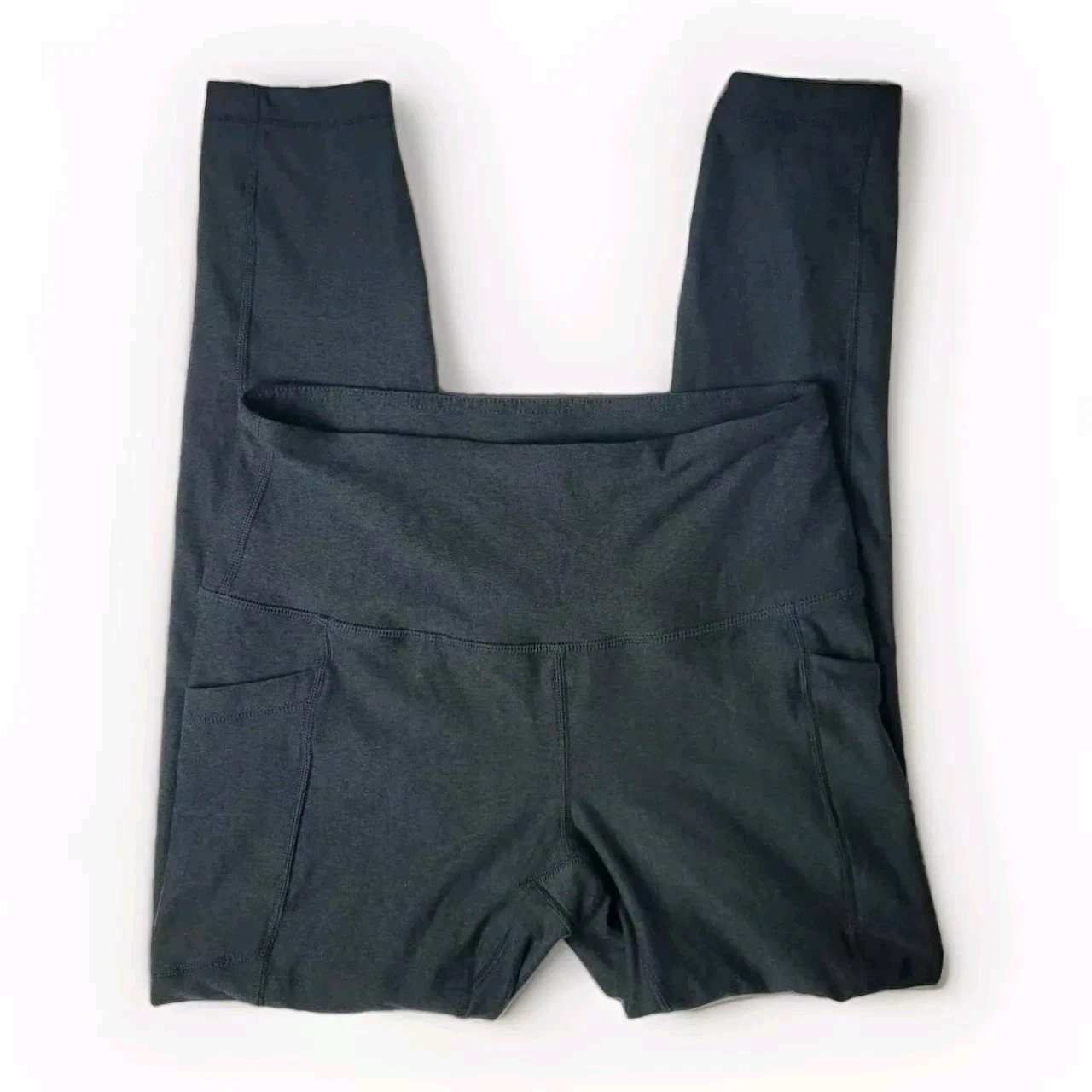 yogalicious lux ankle athleisure gym slit pockets leggings