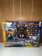 Tobot Athlon Magma 6 Alpha Beta Theta Vulcan Tornado Rocky Robot Toys Box Damage