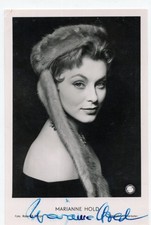 Marianne Hold+ - seltenes original signierte Autogrammkarte