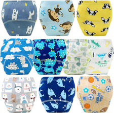 Upairy Training Pants for Girls Boys,Toddler Potty Training Underwear,Leakproof