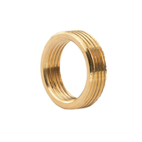"Messing Gewinde-Fitting Reduzierring 1\"IG (DN25) - 1-1/4\"AG (DN32) - Schwere Aus"