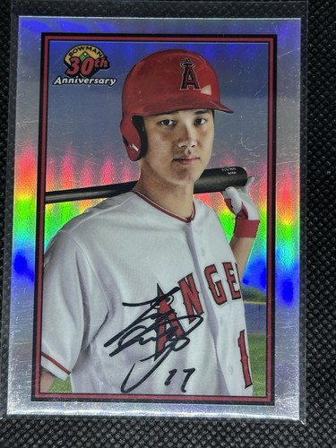 2019 Bowman Shohei Ohtani 30th Anniversary #B30-SO Los Angeles Angels