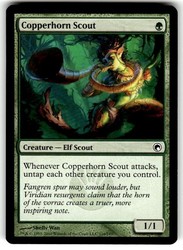 Copperhorn Scout - Scars of Mirrodin #116