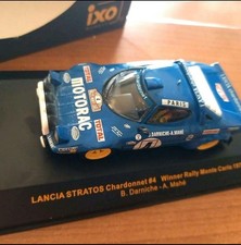 Lancia Stratos Chardonnet 1979 1/43 Scale Model Car Rally Winner IXO Box