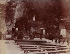 Lourdes 4 photos 19ème chapelle du Rosaire, basilique , chateau