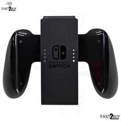 Nintendo Switch Joy-Con Grip Controller Halter Original Schwarz
