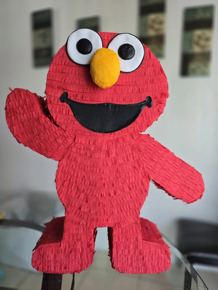 piñata elmo de plaza sésamo Foto 4 de 4