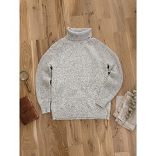 Women's Loft Gray Turtleneck Sweater Size Medium NWOT