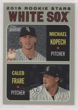 Topps Heritage Chrome 2019/999 Michael Kopech Caleb Frare #THC-7 Rookie RC 2d7